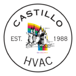 Castillo Hvac 2026 Logo (black & White) No Background